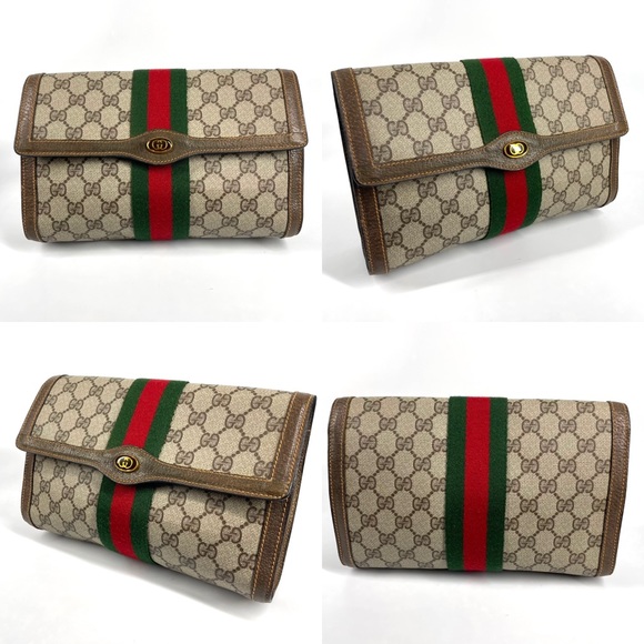 🔴SOLD🔴Gucci Ophidia clutch - Picture 4 of 17